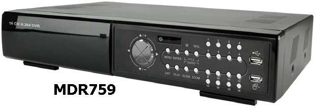 เครื่องบันทึกภาพ MDR759 